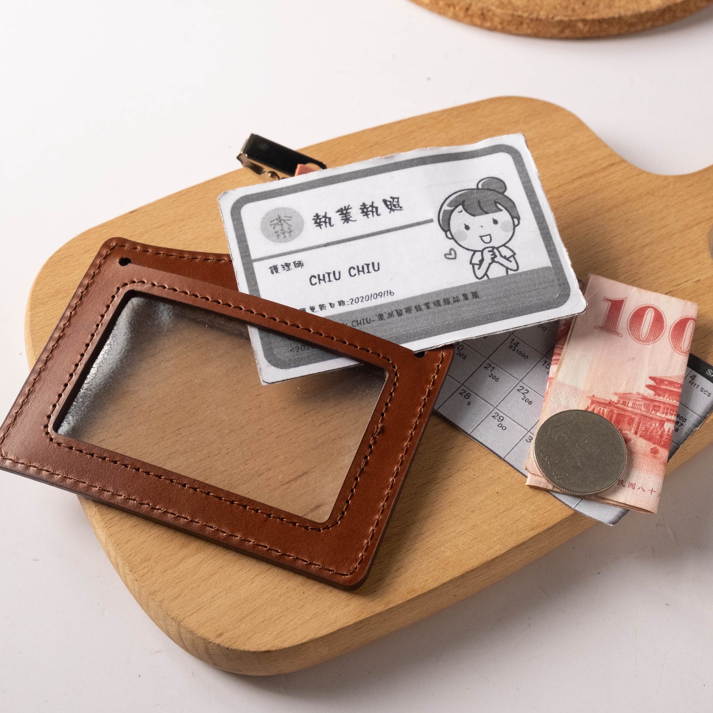 【拉瑪皮革】|護理執照專屬證件套