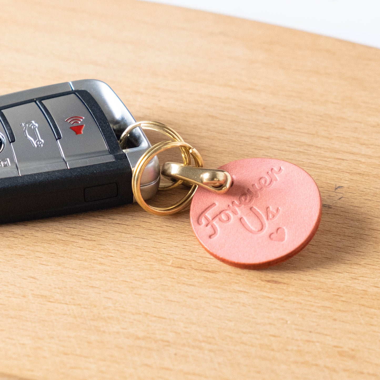 【拉瑪皮革】感性鑰匙圈|精緻情侶幸運掛飾|真皮手工製作|汽車鑰匙圈