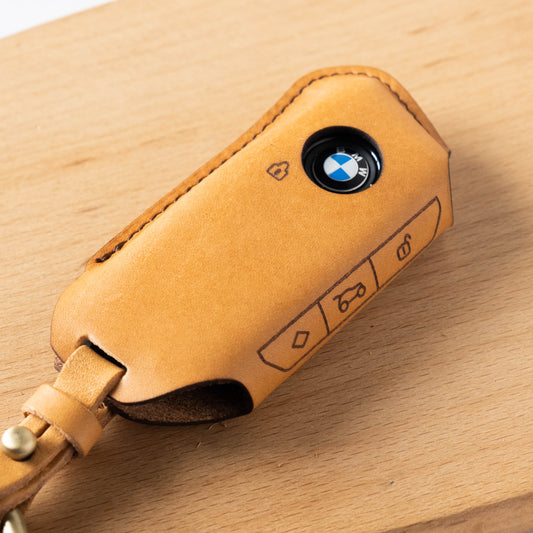 【拉瑪皮革】BMW i5 M60 鑰匙皮套 鑰匙套 鑰匙圈 客製化