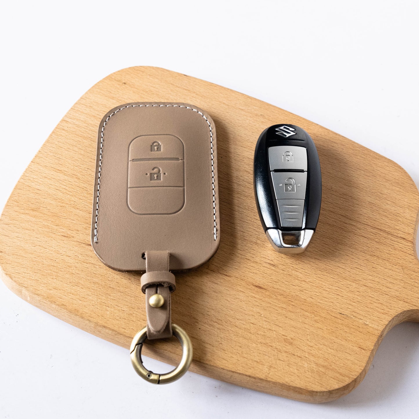 【拉瑪皮革】 SUZUKI SX4 鑰匙皮套｜皮革鑰匙套｜汽車鑰匙套 ｜ 真皮鑰匙包 ｜多色選擇｜客製化