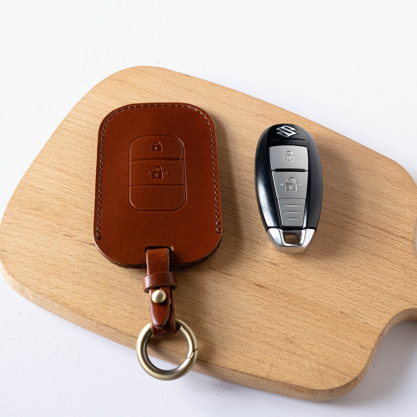 【拉瑪皮革】 SUZUKI SX4 鑰匙皮套｜皮革鑰匙套｜汽車鑰匙套 ｜ 真皮鑰匙包 ｜多色選擇｜客製化