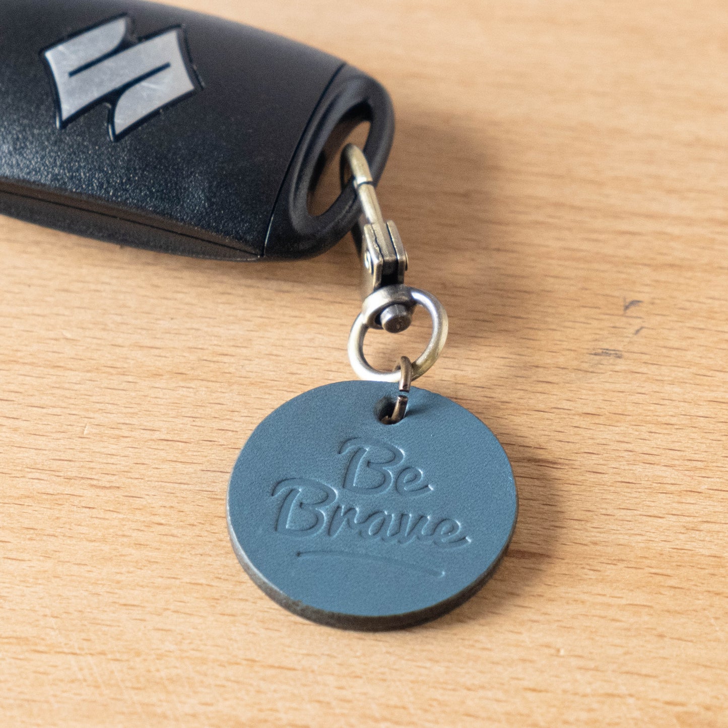 【拉瑪皮革】感性鑰匙圈｜精緻情侶幸運掛飾｜真皮手工製作｜汽車鑰匙圈